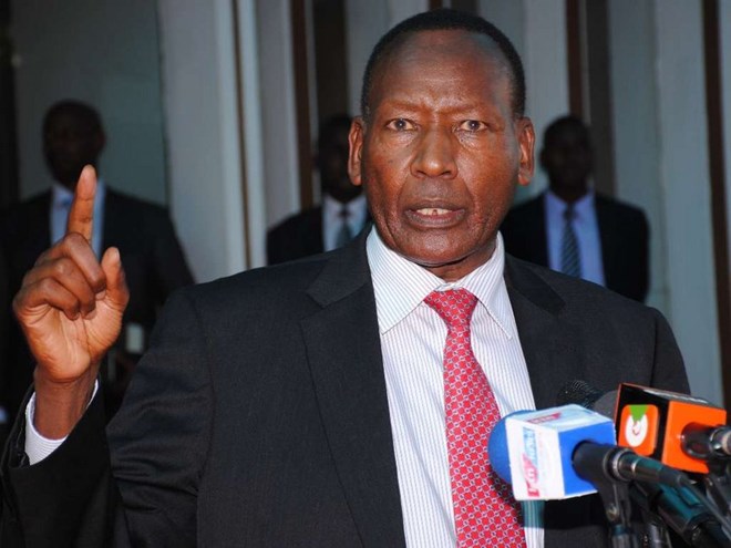 Kenya Interior Minister Joseph Nkaissery.
