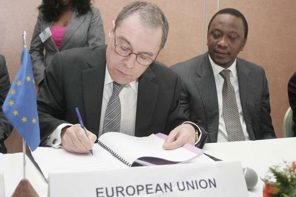 Gary Quince, European envoy to the African Union.