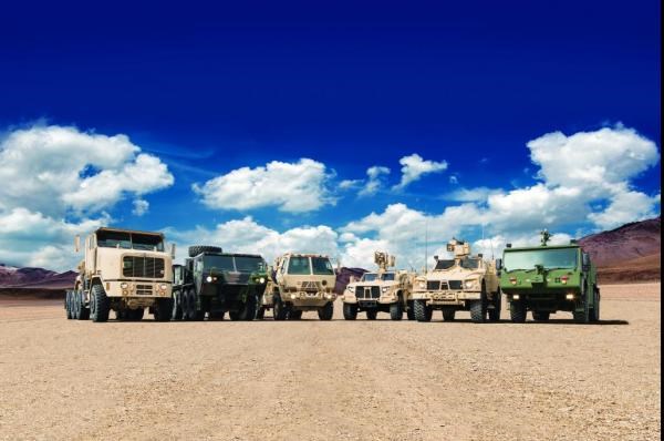 Oshkosh Defense has been awarded a $378 million modification to a foreign military sales contract covering tactical vehicle sales to Cameroon, Iraq and Somalia. Photo courtesy Oshkosh Defense