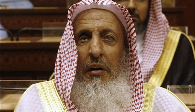 Sheikh Abdul Aziz Al Sheikh, the Saudi Grand Mufti. He said Tuesday that Iranians are ‘not Muslims,’ escalating a the ongoing spat between the two regional powers. PHOTO: ASSOCIATED PRESS
