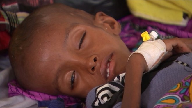 Somaliland is on the brink of starvation. Credit: ITV News