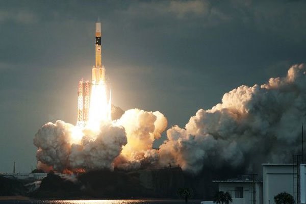 Japan's H-IIA rocket carrying the Kirameki-2 satellite is launched from Tanegashima Space Centre in southern Tanegashima island, Kagoshima prefecture, on January 24, 2017. Iran is to deploy missiles for a Revolutionary Guards exercise Saturday. PHOTO | AFP via JIJI PRESS