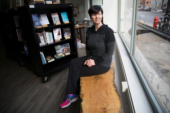 Samantha Cail, the owner of HyperText Bookstore and Café in Lowell, said she found the idea of barring refugees “horrifying.”