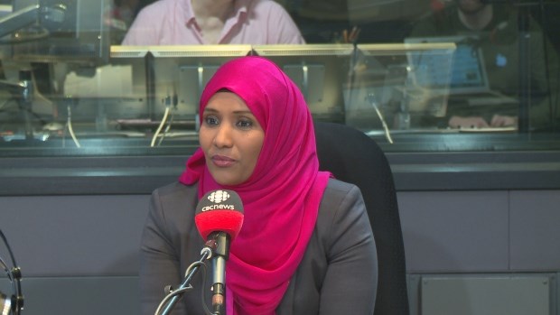 Hodan Nalayeh, founder and host of Integration TV on OMNI TV, says people in Somalia are resilient in the face of drought. (CBC)