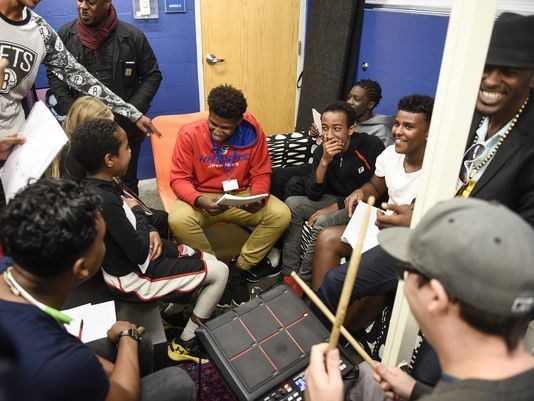 Waayaha Cusub, a Somali hip-hop collective, collaborated with kids in October of 2016 at the Southside Boys & Girls Club in St. Cloud. New Census numbers show nearly 74,000 people in Minnesota speak Somali.
