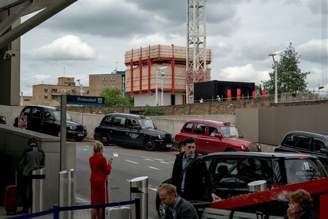 Black cabs at Paddington train station in London. Uber has disrupted transportation but also politics in the British capital, surfacing hypocrisies and fraying the social fabric of a cosmopolitan city.