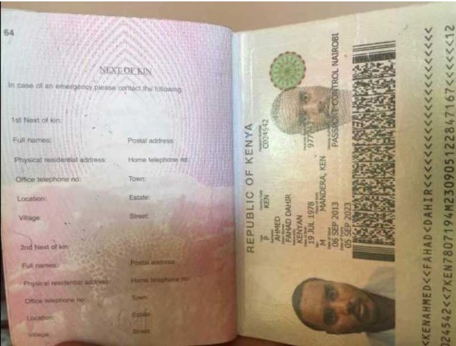 Puzzle of top Somalia official with Kenyan ID card