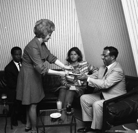 Visit to Terre des Hommes of the first ambassador of Somalia to Canada, His Excellency Abdulrahim Abby Farah / Louis-Philippe Meunier. - 1st of September 1968