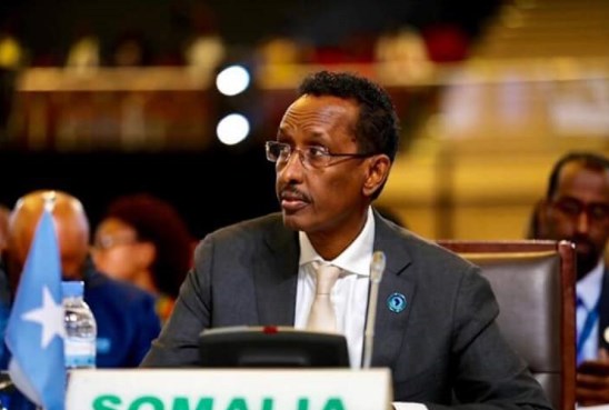 Wasiirka arrimaha dibadda, Axmed Ciise Cawad , Sawir hore