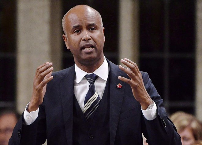 A spokesman for Immigration Minister Ahmed Hussen said the change’s primary effect is expected to be on people whose refugee claims have been rejected in the United States and who then try again in Canada.  (ADRIAN WYLD / THE CANADIAN PRESS FILE)