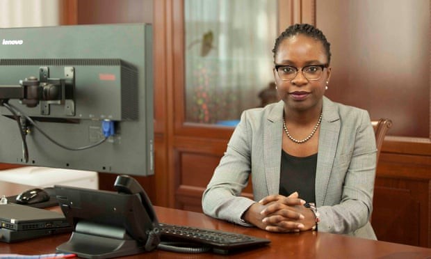 Vera Daves de Sousa, 34, is finance minister in Angola, where politics was previously dominated by elderly men, many of them veterans of the long civil war. Photograph: Courtesy of Angola Ministry of Finance