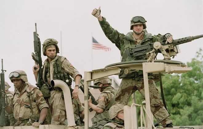 American troops in Somalia. Image: Retrieved from AP News.