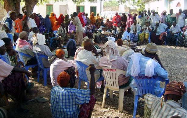 Ugaas C/raxmaan Ugaas Khaliif oo ka qeyb-galay kulan balaaran oo ka dhacay Magaalada Beledweyne