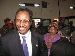 President Dahir Riyale Kahin