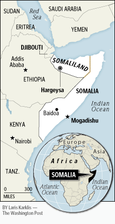 Somaliland Map