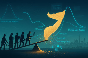 Somalia is not a failing state, but a misunderstood power-law giant