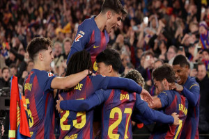 Barcelona moves four points clear after Atletico Madrid win