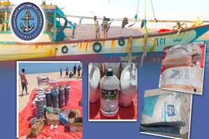 Puntland maritime police seize boat carrying explosives off Eyl coast