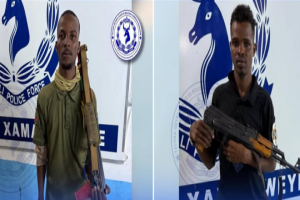 Somali police arrest 11soldiers for carrying weapons illegally in Mogadishu
